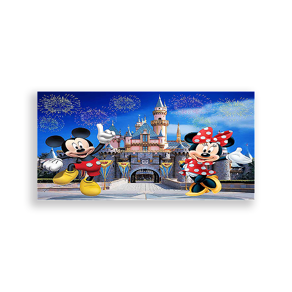 Painel Retangular - Disney - Sublimado 3D