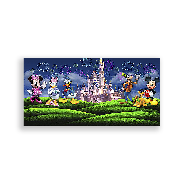 Painel Retangular - Disney - Sublimado 3D