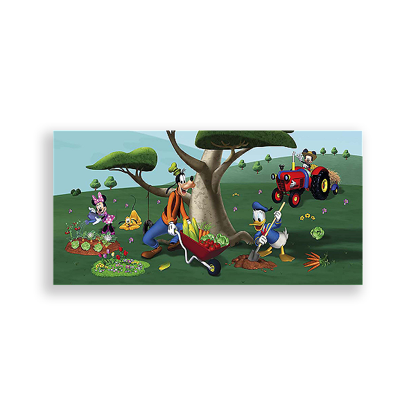 Painel Retangular - Disney Fazenda - Sublimado 3D