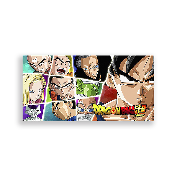 Painel Retangular - Dragon Ball Z - Sublimado 3D
