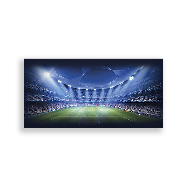 Painel Retangular - Futebol Esportes - Sublimado 3D