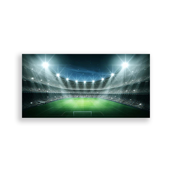 Painel Retangular - Futebol Esportes - Sublimado 3D