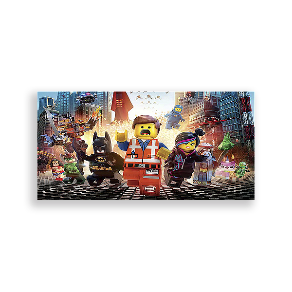 Painel Retangular - Lego - Sublimado 3D