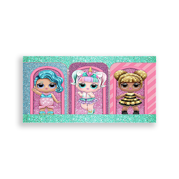 Painel Retangular - Lol Surprise - Sublimado 3D