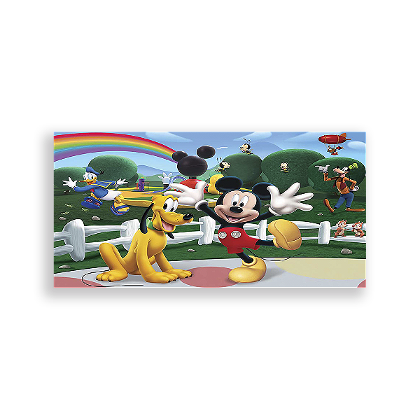 Painel Retangular - Mickey Mouse - Sublimado 3D