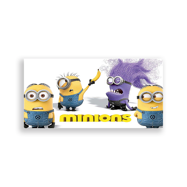 Painel Retangular - Minnions - Sublimado 3D