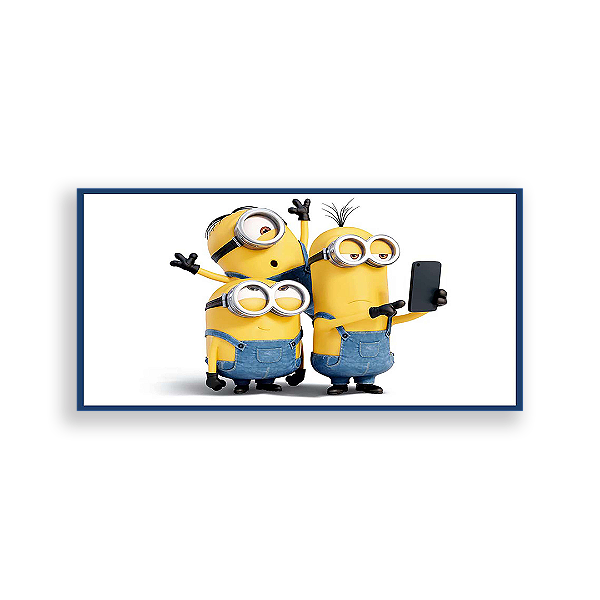 Painel Retangular - Minnions - Sublimado 3D