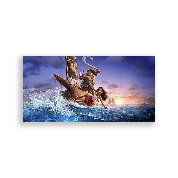 Painel Retangular - Moana - Sublimado 3D