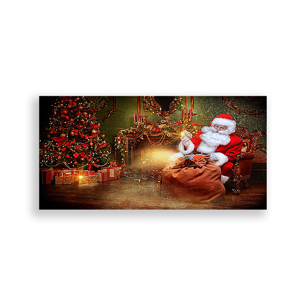 Painel Retangular - Natal - Sublimado 3D