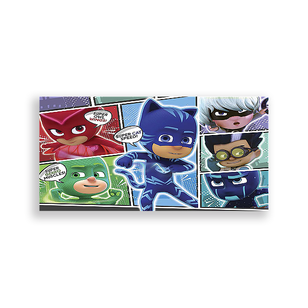 Painel Retangular - Pj Mask - Sublimado 3D