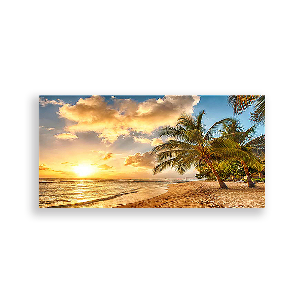 Painel Retangular - Praia - Sublimado 3D