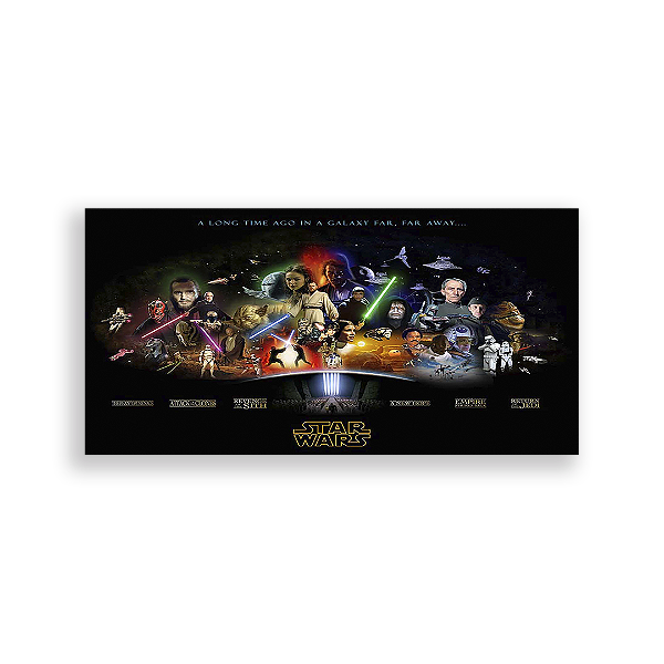 Painel Retangular - Star Wars - Sublimado 3D