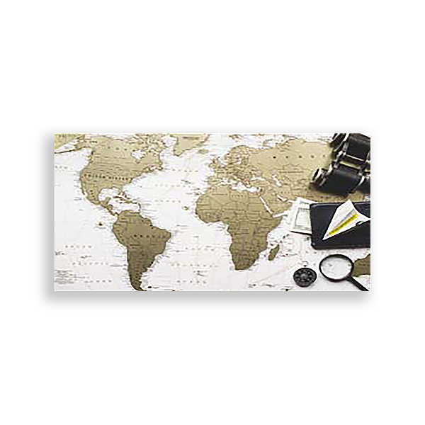 Painel Retangular - Volta Ao Mundo - Sublimado 3D