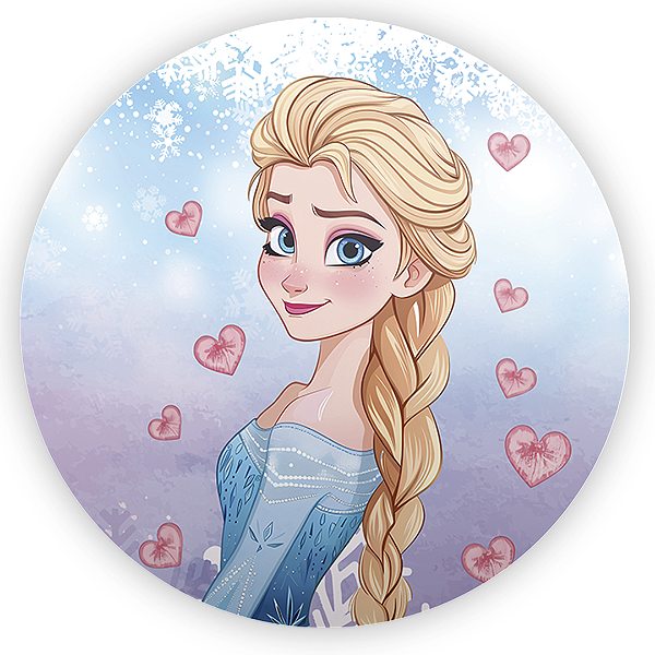 Painel de Mesa - Frozen - Sublimado 3D