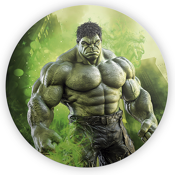 Painel de Mesa - Hulk - Sublimado 3D