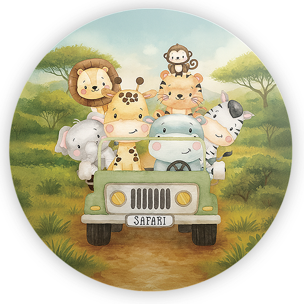 Painel de Mesa - Safari - Sublimado 3D