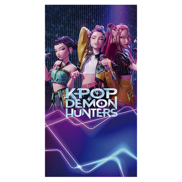 Faixa Lateral - Guerreiras do K Pop - Sublimado 3D
