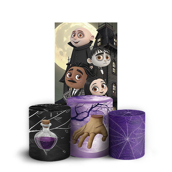 Faixa Lateral e Trio Cilindro Sublimado 3D Vest Facil - Wandinha