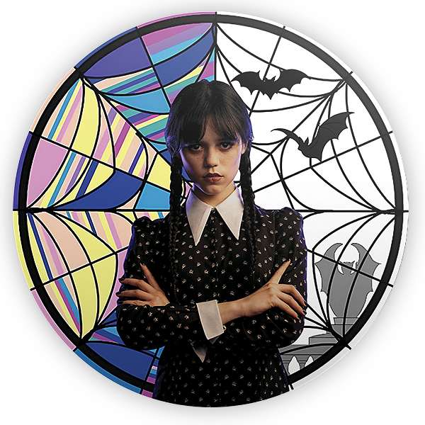 Painel de Mesa Sublimado 3D - Wandinha