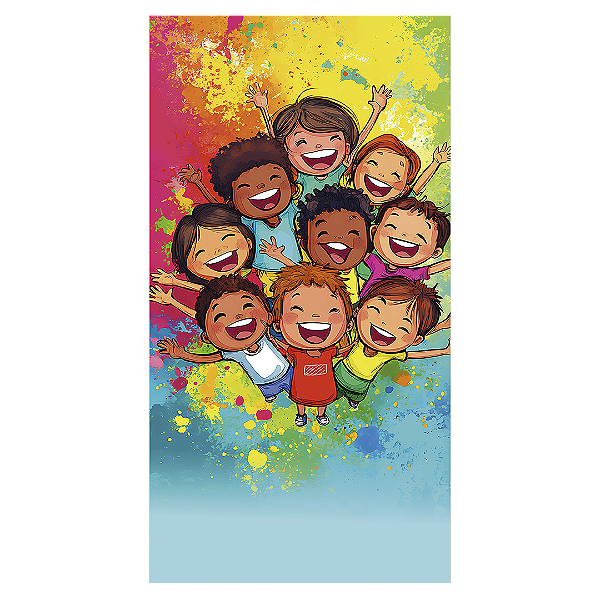 Faixa Lateral - Dia Das Crianças - Sublimado 3D