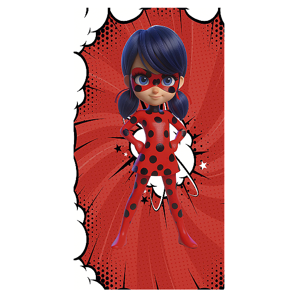 Faixa Lateral - Ladybug - Sublimado 3D