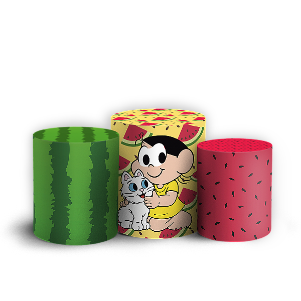 Trio Cilindro - Magali - Sublimado 3D