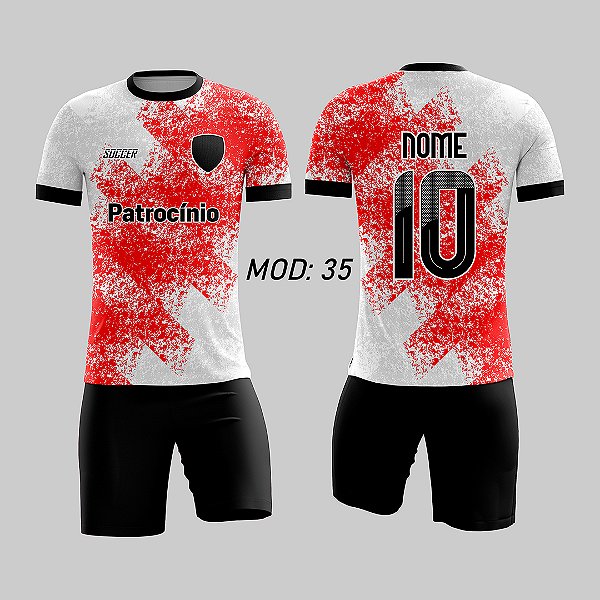 Camiseta Uniforme de Futebol - CF035
