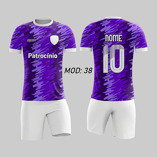 Camiseta Uniforme de Futebol - CF038