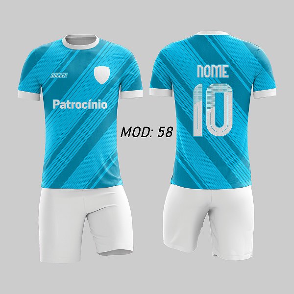 Camiseta Uniforme de Futebol - CF058