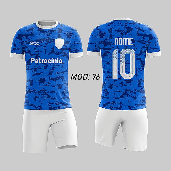 Camiseta Uniforme de Futebol - CF076