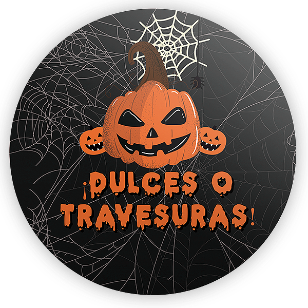 Painel de Mesa Sublimado 3D - Noche de Brujas ES