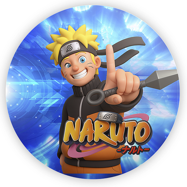 Painel de Mesa Sublimado 3D - Naruto