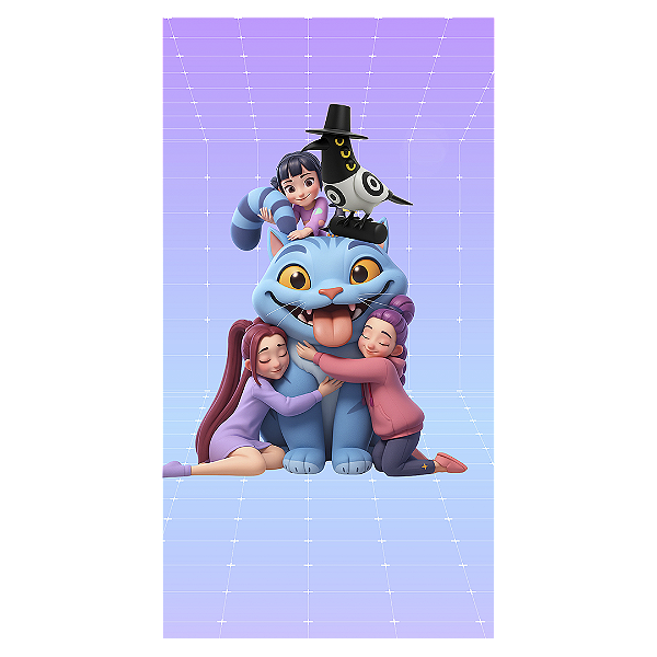 Faixa Lateral Sublimado 3D - Guerreiras Do K Pop