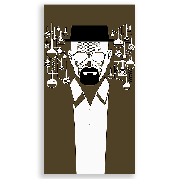 Faixa Lateral Sublimado 3D - Breaking Bad
