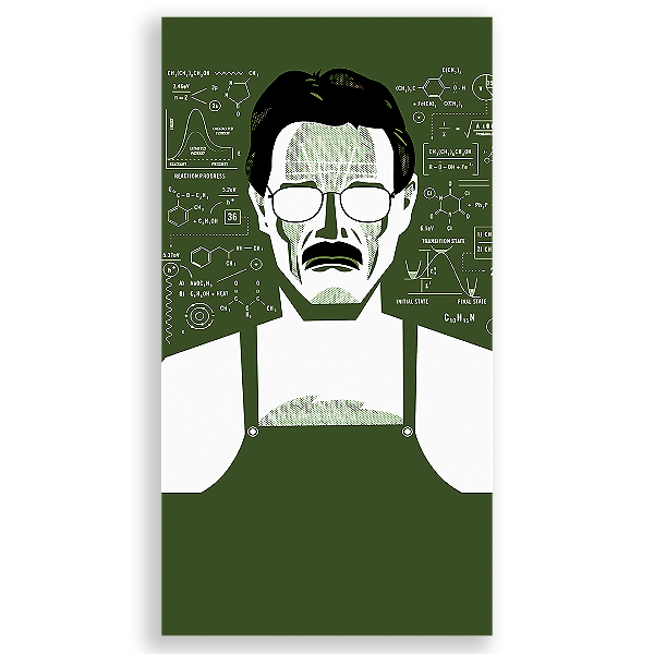 Faixa Lateral Sublimado 3D - Breaking Bad