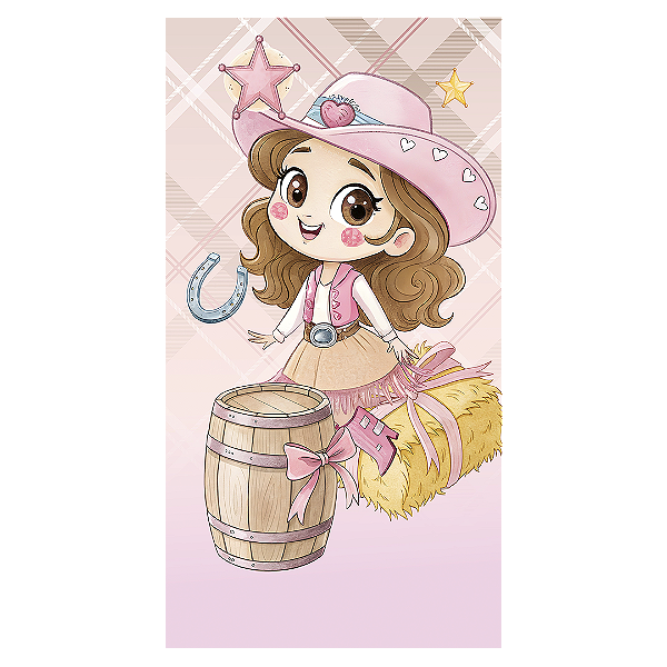 Faixa Lateral Sublimado 3D - Fazendinha