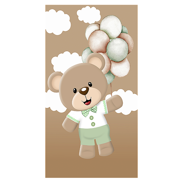 Faixa Lateral Sublimado 3D - Urso