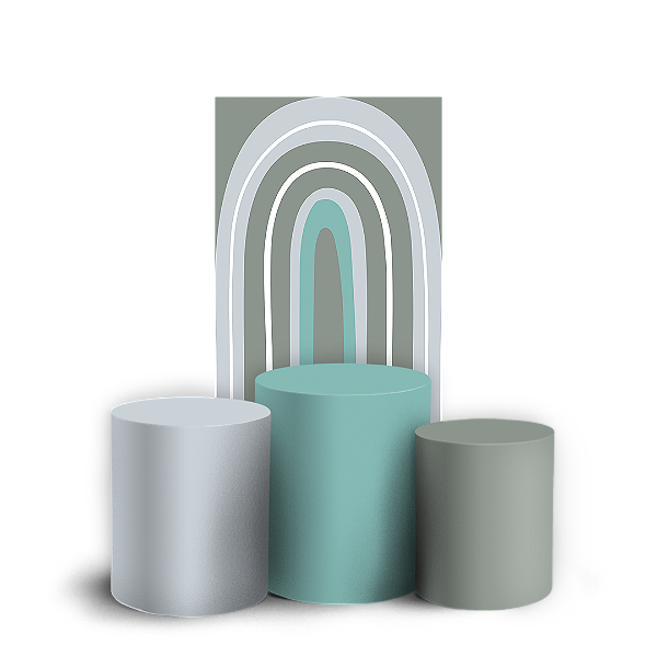 Faixa Lateral e Trio Cilindro Sublimado 3D Vest Facil - Cores