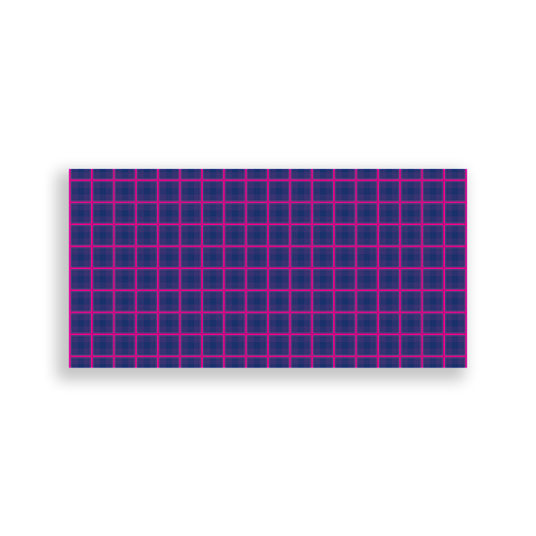 Painel Retangular Sublimado 3D - Anos 80