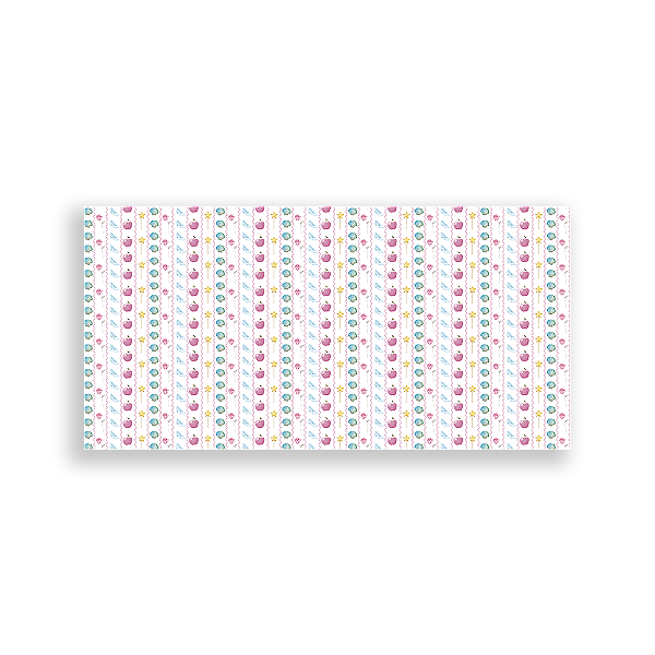 Painel Retangular Sublimado 3D - Fundo Princesas