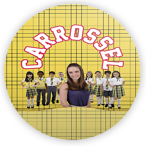 Painel de Mesa Sublimado 3D - Carrosel SBT