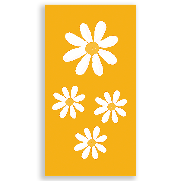 Faixa Lateral Sublimado 3D - Flor Margarida