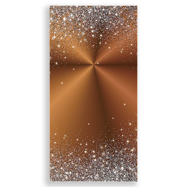 Faixa Lateral Sublimado 3D - Glitter Natal