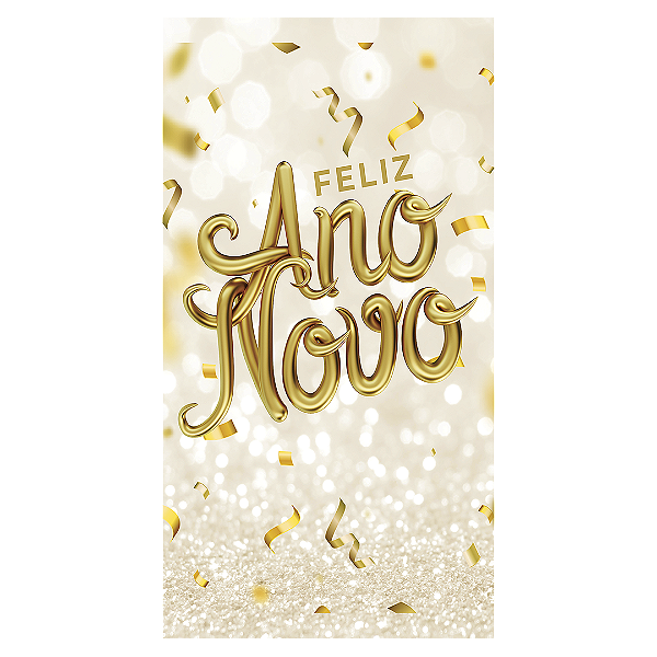 Faixa Lateral Sublimado 3D - Ano Novo