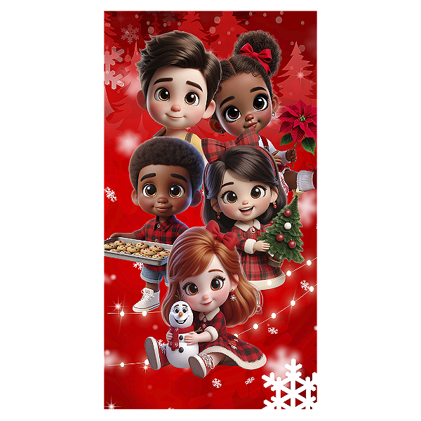 Faixa Lateral Sublimado 3D - Natal