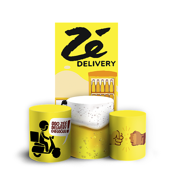 Faixa Lateral e Trio Cilindro Sublimado 3D Vest Facil - Ze Delivery