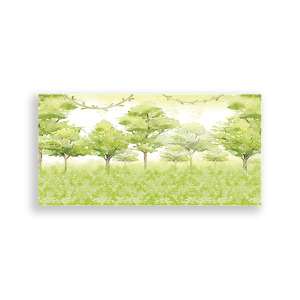 Painel Retangular Sublimado 3D - Fazendinha Bosque