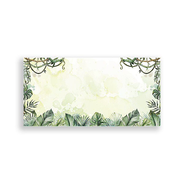 Painel Retangular Sublimado 3D - Fundo Safari