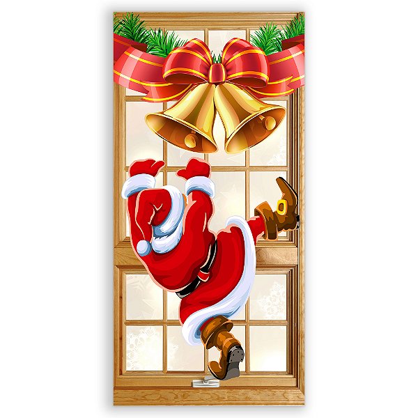 Capa Decorativa Porta Sublimação 3D - Porta Natal