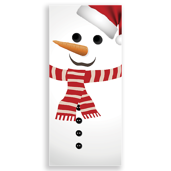 Capa Decorativa Porta Sublimação 3D - Porta de Natal